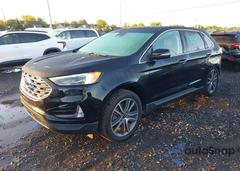2021 Ford Edge Titanium from USA, damaged, VIN 2FMPK3K91MBA64702
